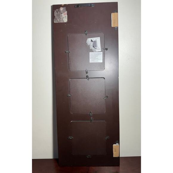 Design Home Decorative Picture Frame 3 Openings Photo Frame 5" x 5" Hinge - Picture 7 of 9
